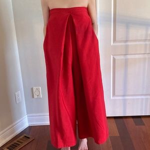 Amadi Red Jumpsuit - size XS